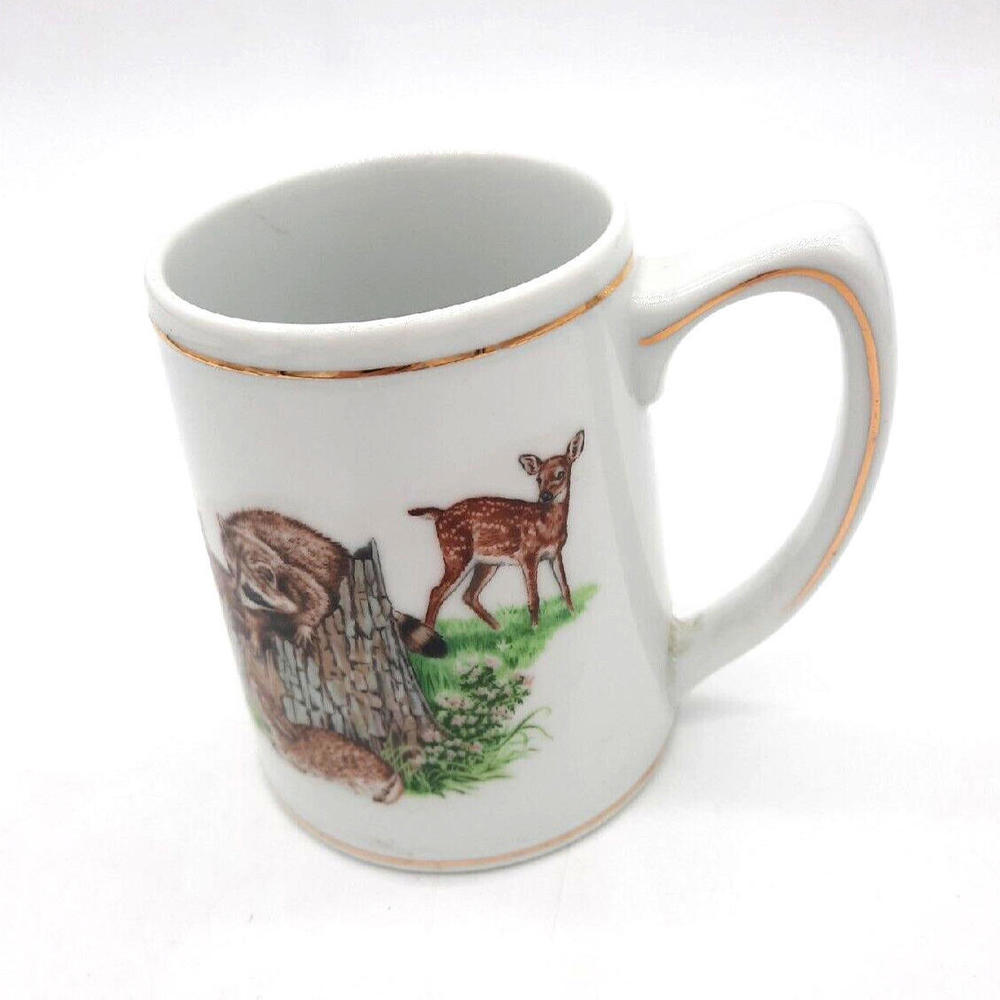 Vtg Southern Living Gallery Southern Forest Families Sy & Dot Barlowe Coffee Mug